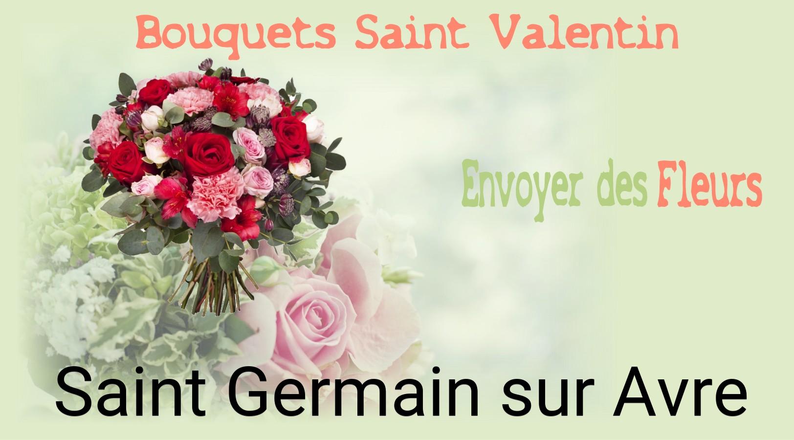 Roses de Saint-Valentin livrées à Saint-Germain-sur-Avre